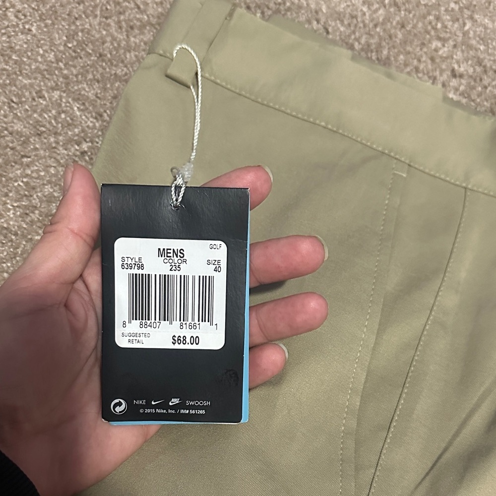 Nike Men's Khaki Chinos - Picture 3 of 5